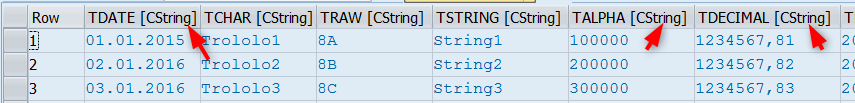 Debugger view